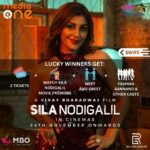 Punnagai Poo Gheetha Instagram – Feeling Lucky? Movie Date with Yashika Aannand?
Yes, Malaysian fans you heard it right. Get a chance to watch Sila Nodigalil’s Premiere with Yashika and other casts on 24th November at MBO Cinemas, Wisma Atria. 
Follow the steps and you might be the lucky winner!
Open to MALAYSIANS ONLY, 15 winners will be chosen. *T&C applies. 
Don’t forget to tag us @rgcreationsmy #SilaNodigalilwithYashika