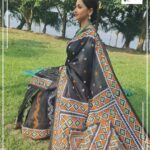 Rachna Banerjee Instagram - Exquisite elegance meets intricate craftsmanship. Embrace the rich heritage and grace of embroidery! Grab this gorgeous 𝐊𝐚𝐭𝐚𝐧 𝐒𝐢𝐥𝐤 𝐰𝐢𝐭𝐡 𝐢𝐧𝐭𝐫𝐢𝐜𝐚𝐭𝐞 𝐆𝐮𝐣𝐫𝐚𝐭𝐢 𝐒𝐭𝐢𝐭𝐜𝐡! 𝐖𝐡𝐚𝐭𝐬𝐚𝐩𝐩 𝐨𝐧 𝟗𝟖𝟑𝟏𝟎𝟑𝟓𝟔𝟔𝟕 𝐭𝐨 𝐨𝐫𝐝𝐞𝐫. #RachnaBanerjee #RachnasCreation #actor #entrepreneur #Fashion #Saree #WeddingCollection #fashion #saree #womenswear #kolkata #mumbai #delhi #chennai #bangalore #hyderabad #joy #KatanSilk #Silk #IndianWeaves #WeavesOfIndia #IndianAttire #GujratiStitch #Embroidery