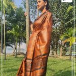 Rachna Banerjee Instagram - Crafted from silk cocoons, a Gicha silk is a classic weave that is a must in every wardrobe. Grab this exquisite 𝐆𝐢𝐜𝐡𝐚 𝐓𝐮𝐬𝐬𝐚𝐫 𝐒𝐚𝐫𝐞𝐞 curated by Rachna's Creation today! 𝐖𝐡𝐚𝐭𝐬𝐚𝐩𝐩 𝐨𝐧 𝟗𝟖𝟑𝟏𝟎𝟑𝟓𝟔𝟔𝟕 𝐭𝐨 𝐨𝐫𝐝𝐞𝐫. #RachnaBanerjee #RachnasCreation #actor #entrepreneur #Fashion #Saree #WeddingCollection #fashion #saree #womenswear #kolkata #mumbai #delhi #chennai #bangalore #hyderabad #joy #Gicha #Silk #IndianWeaves #WeavesOfIndia #IndianAttire #Classics #Tussar