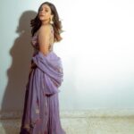 Rashmi Agdekar Instagram – Another day 
Another hue of purple 
#lilac 💜

📸- @smritimdutta 
Outfit – @ease_kv 
Jewellery- @aquamarine_jewellery @sangeetaboochra ✨