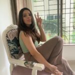 Rashmi Agdekar Instagram - It’s a 🪑 Affair 💕 Thank you @the_gileteen for this customised chair .. I love it 🙏🏼 #shoplocal #indianartisans #vocalforlocal #indiancraftsmanship #homedecorlovers