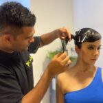 Rashmi Agdekar Instagram - *meows in 1920s american gangster *💙 #hairstyle #hairstyleinspo #editorial #photoshoot #actress #teamwork
