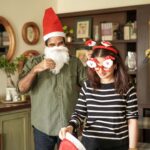 Rasika Dugal Instagram - Santa और Banta! 🤣 I went looking for a Christmas cap and found a bag full of props! Merry Christmas everyone! 🌲 May the coming year give you more than you had imagined. And may you improvise it in the most fun way ❤️ [#MerryChristmas, #Christmas, Christmas, Merry Christmas]