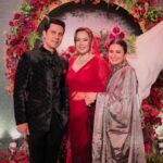 Rasika Dugal Instagram - Such a fun evening filled with warmth, love and some hilarious speeches ❤️. Wishing you tonnes of love @linlaishram and @randeephooda