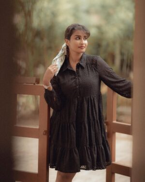 Reshma Muralidharan Instagram - 🖤
Captured by @camerasenthil 
Organised by @rrajeshananda