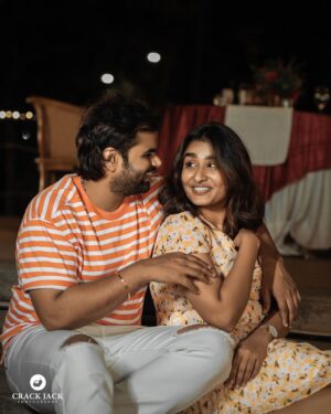 Reshma Muralidharan Instagram - More than i write you can see, feel my happiness in it .. 🙈🥹 thank you musee @madhanpandian 🖤  for this beautiful unexpected  dinner date surprise .. who doesn't love  a date 😉 ....
This place is where we got married and that was the most surprising thing 🙈🥹 .... lots and lots of love and hugs to you 💋 muah ... 
once again Thank you @sppgardens  you always give what we want and this beautiful idea you have came up with will make so many people happy in tears surprising their loved ones family friends ..😍❤️ once again thank you😊
And @jenovin_05 and his team did a great great job they gave us privacy and at the same time so many Beautiful pictures for memories 🥹❤️ thank you team
  Photography and video @crackjackphotography 
Location @sppgardens