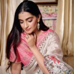 Rhea Kapoor Instagram - I’ll take any chance to celebrate love, faith , togetherness and dress up 😉😍 Also the most stunning couture @anavila_m you always amaze me .. Thank you for the insane diamonds @zoyajewels