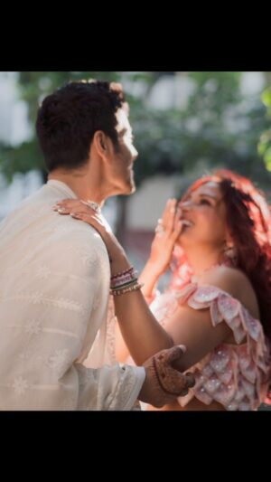 Richa Chadha Instagram - Did you know, before the show @madeinheaventv, Excel productions actually got two people married, albeit inadvertently 😊😅What a day! Can’t believe it’s been a year to this magical sangeet evening… and today, day after Fukrey 3 opens well, I can’t thank the film and providence enough for making me meet the man of my dreams @alifazal9 …this reel is for all the journalists that have been asking me about how love blossomed on the sets of Fukrey… here’s a couple of videos of us sharing giggles during the promotions of Fukrey Returns… the voices you hear also belong to my homies, bros and now devars @fukravarun @pulkitsamrat @oyemanjot et al and of course @amandeep_khubbar @natashanayar1 … thank you Fukrey for making me meet this amazing man with intellect and a heart to match his beauty…in addition to the gift of success which is a BONUS🤌🏽 and this most iconic character Bholi Punjaban! She’s the coolest cat ever and I feel just pure gratitude! ❣️🫶🏽🤌🏽🌸 @ritesh_sid @excelmovies @mriglamba 
#Fukrey3 #Riali #FeelingRIaliBlessed #KeepReadingitslove #Gratitude 🤞🏼🌸❣️ #MadeInHeaven
