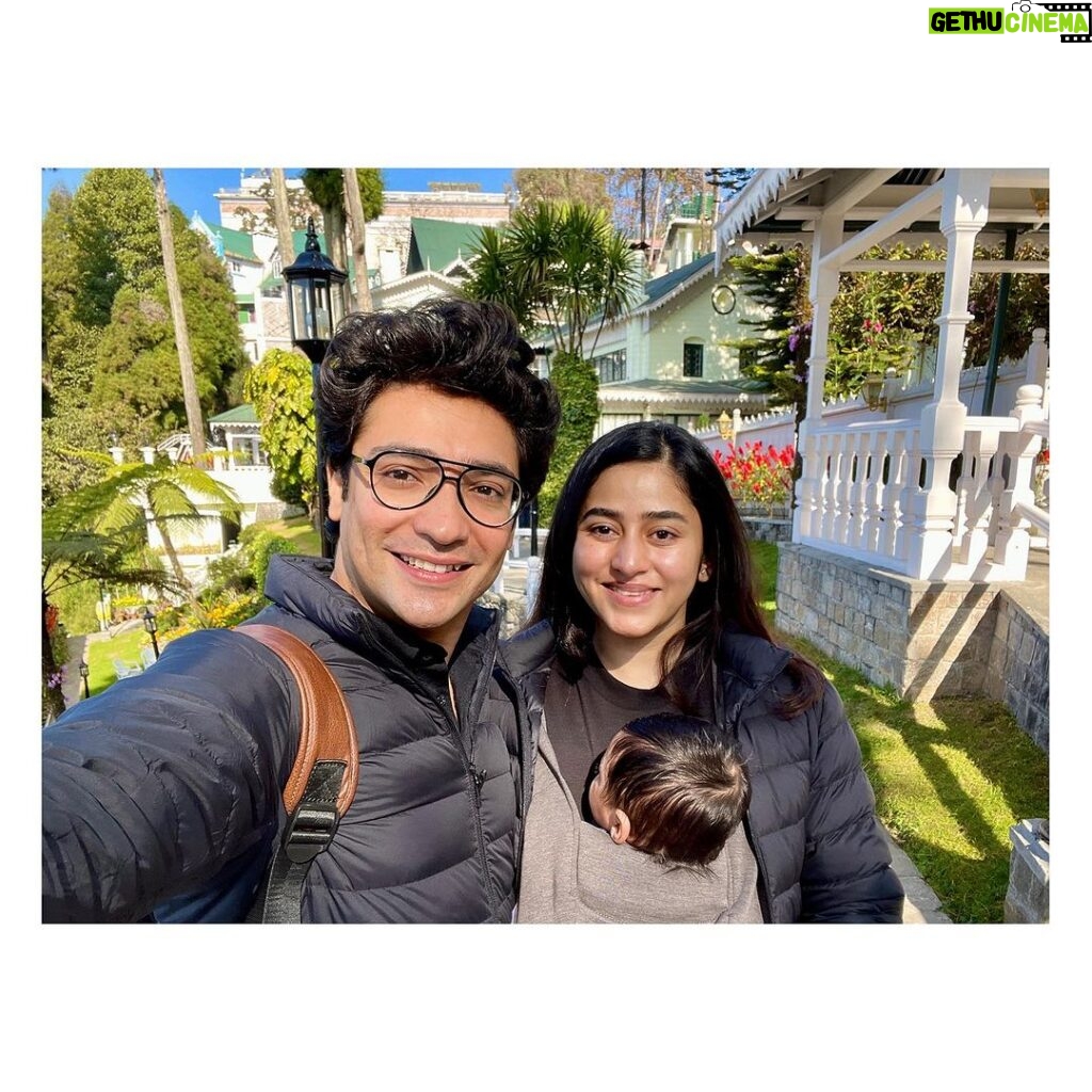 Ridhima Ghosh Instagram - 13 years of being Best Friends, 6 years of being Husband and Wife, 2.5 months of being Parents! Every moment with you is a beautiful chapter. Here's to many more years of growing, laughing and cherishing our little family. Happy anniversary! 💑👶♥ Darjeeling