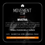 Rima Kallingal Instagram - Moverment Club Updates: Join us for an exciting Tribal Fusion Belly Dance Workshop on November 4th, featured by the talented dancer, Nivetha Sree. With a passion for the arts since childhood, Nivetha embarked on her tribal belly dance journey 11 years ago, learning from renowned instructors worldwide. This event is open to all dance enthusiasts. Registration Fee: 1000 . . . #bharathanatyam #kalari #conteprerorydanceclasses #danceworkshop #mamangam "rimakallingal keraladanceworkshop #choreography #danceperformance #dance #danceschool #bellydance #tribalbellydance #bellydancer #tribalbellydancer