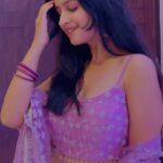 Ritika Shrotri Instagram – 💜

Outfit @fragrance_designs 
#withyou #purple #traditional #reelitfeelit #reels #just