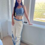 Ritika Shrotri Instagram - Beach ready 🩵 #photooftheday #blue #beachvibes #outfit