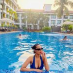 Riyaa Subodh Instagram – 💙 
.
.
.
.
.
.
#goadiaries #goa #bikinimodel #bikini #blue #happyme #happyplace #modellife #indianmodel #sunsetphotography #pool #trendingnow Fairfield by Marriott Goa Anjuna