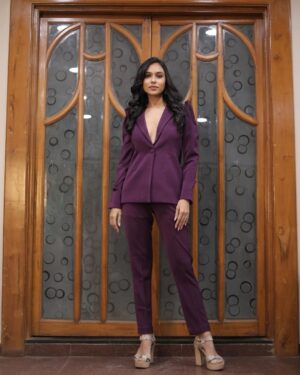 Riyaa Subodh Instagram - When in doubt, I wear purple. 💜 😉 

Surendranagar’s top model 2022.
Organised by @9_coloursevent_official  @shyam_9colours 

Outfit by @beauelifestyle 

Makeover by @the_beautytown 

Photography by @rd_fashionphotography  @nk_photography_24 

Managed by @tapanstyle 
 
Nail art by @daisynailstudio 
.
.
#event #jury #purple #happyme #modellife #gujju #beautypageant #award #gujarat #ilovemyjob #thankyougod
