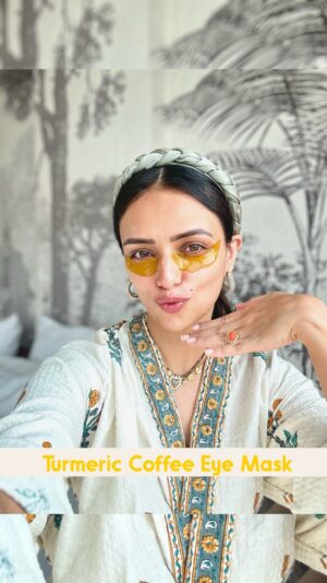 Roshni Chopra Instagram - It WORKS .. TRY IT 👌✨Mix - 1 tsp curd + 3/4 tsp haldi + 3/4 tsp coffee (make sure the granules are mixed in properly ) leave on for 10-15 mins and wash off ⭐️🤗

#robeauty #diy #beautydiy #darkcircles #naturalbeauty #robeautywednesday