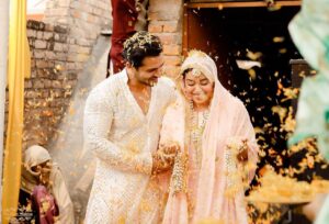 Saba Ibrahim Instagram - Meri nanhi pari❤️ 
#haldiceremony 
#sabakishaadi #sabasunnykishaadi 
@vowsvachan 
@📸 @theglamweddingofficial
@rajvirsainiofficial 
@refineartist @official_varun_gupta 
@anujkuamr_verma