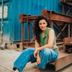 Saiyami Kher Instagram - City of dreams. @bharat_rawail @jinalpnagda