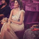 Sana Sultan Instagram - Yayy!! Another one🏆 This one is special cuz it invokes patriotic feeling… Won Chhatrapati Shivaji Maharaj Gaurav Award “Most Stylish Iconic performer”🥰Allhumdulillah with every passing title & every such precious award i get , I not only feel super motivated but also i feel it’s a huge responsibility… So promise to continue to work hard, Entertain you lovelies & make u guys much more proud in future! For now let’s celebrate this Win.. P.s : I got this just after my birthday so i guess it’s Gift from God & Universe! Thank u God..Thank u Universe Thank u my lovely insta family!!! I attract all that i want 🥰something’s Coming🔥🤍 Wearing this Gorgeous outfit by @hayat_n786 ❤️