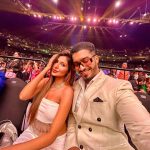 Sana Sultan Instagram - Iifa 2023🔥 Kaha se shuru kiye they humne hamara career aur aaj hum sab kaha hai.. Upwards & forward from here on🤍 @sanakhan00 Yas Island, Abu Dhabi