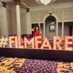 Sana Sultan Instagram - Iffa dekhne aaye they, Filmfare lekar ja rahe hai🥹❤️😇 Allhumdulillah.. your girl won @filmfareme “Trending Artist of the Year award”🏆 This is so overwhelming…🥹 Thank u God, Thank u Universe🤍💫 Getting recognised for your work not only in your Country but also in beautiful Country like UAE is a greathonour me! So so thankful..🙏🏻❤️ I m a hardcore believer of “hardwork pays off” & this particular pay off was really overwhelming & was a pleasant surprise. Shukriyaa for all the love & support you guys! You guys are my big strength… you guys keep me going… Promise you guys a lot more coming… We are Winning.. We are born to shine… Less go🔥💫 . . . Clicked by : @artan.photo.uae Styled & dolled up by : @forever52india @nadiaa.makeup6 @asmaa_hairstyles Palazzo Versace Dubai