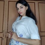 Sanam Shetty Instagram - Good can never be bad..bad can get good 🤍 . . Top @coolclub_chennai #organza #top #sundayfunday