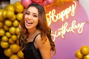 Sehrish Ali Instagram - Oh what fun it was , which I can still feel!!!
Thank u! Thank u! To everyone who wished me birthday , love and Happiness!!💫

I saw all your messages and also will try to reply😘😘

Makeup partner- @europegirlcosmetics 
Makeup artist- @raksha_khandelwal_ 
Hair stylist Aarti
PC @gajindersaini 
Decor by @fancyandclassy_in 
Food partner @biryanibykilo 
Starter food partner @friedchickencuisinefcc 
Dress courtesy @priyankaa_sahdev 
#girl #love #like #follow #instagood #cute #photooftheday #style #beautiful #fashion #smile #happy #sehrishali #beauty #picoftheday #model #photography #selfie #instagram #art #photo #myself #followme #instadaily #instalike #makeup #life #fun #likeforlikes #bhfyp