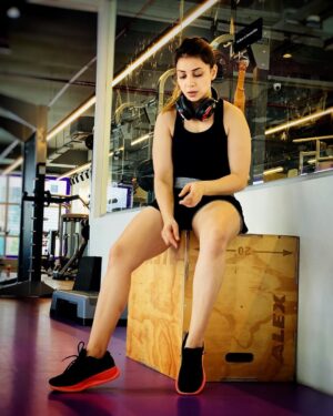 Sehrish Ali Instagram - Dear Stress,
 Let’s breakup😂😛‼️

PC @getfitwithazhar 🤗

#fitness #gym #workout #fitnessmotivation #fit #motivation #bodybuilding #training #love #health #lifestyle #instagood #fitfam #healthylifestyle #sport #healthy #instagram #gymlife #follow #like #life #bhfyp #personaltrainer #crossfit #fashion #happy #muscle #exercise #gymmotivation #bhfyp