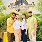 Sehrish Ali Instagram - So good to be together with my three… @jordan_ali_azam_ @shabeenarizwan @rizwanali9427 ❤️💫 At @__aboveandbeyond_ 💫 Above and Beyond