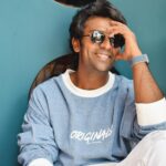 Shanthanu Bhagyaraj Instagram - Catching waves, Throwing Shades 💙 📸 @irst_photography