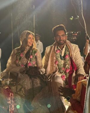 Sharmin Segal Instagram - We got married! 👩🏽‍❤️‍👨🏽

…and it was a struggle to find a “perfect” posed photo of you and I, but I believe that when you are experiencing a special time in your life and, you cherish the actual moment. Sometimes photos and words are not able to capture it. 
At the end of the day it is a emotion and it can’t always be captured but it is ALWAYS felt.

The last few months have been a whirlwind of happy emotions and I’m so lucky I found you to share them with. 

Here is to new beginnings and growing with each other to become better versions of ourselves everyday!  Thank you for being genuinely the best @amansmehta! 
I love you, always and forever 🥰