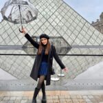 Shazahn Padamsee Instagram - Bonjour Paris 🫶 Louvre Museum, Paris, France