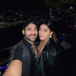 Shireen Mirza Instagram - Completed 2 years of togetherness, love, fight, high, low and experienced everything what a couple should!! ♥️ I’m blessed to have this girl in my life 🫶🏻 InshaAllah more years to go! ♾️ 👫🏻 Marina Bay Singapore