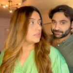 Shireen Mirza Instagram - Perfect example of shadi ka laddoo jo khaye ya na khaye! 😖😭🤯 #trending #reels #reelsinstagram #funny #laugh #fyp #explore #shireenmirza #hasansartaj #husbandwifejokes