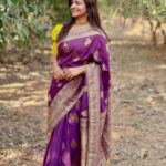 Shiva Jyothi Instagram - Keep hating on me, and see me shining more. Wearing @dakshaaa_collections ❤️