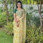 Shiva Jyothi Instagram - Close the window which brings pain No matter How beautiful the View is! ❤️❤️ Saree @label_dishana ❤️ #newpost #saree #sareelove #jyothakka #shivajyothi
