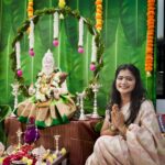 Shiva Jyothi Instagram - #diwali2023 ❤️❤️❤️ Pic @thehashtag_photography ❤️ Decor @phoolbandi ❤️ #newpost #instagram #instagood #festival #festivalvibes #diwali #diwacelebration #jyothakka #shivajyothi