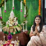 Shiva Jyothi Instagram - #diwali2023 ❤️❤️❤️ Pic @thehashtag_photography ❤️ Decor @phoolbandi ❤️ #newpost #instagram #instagood #festival #festivalvibes #diwali #diwacelebration #jyothakka #shivajyothi