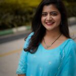 Shiva Jyothi Instagram - No matter what, get up, dress up and never give up!❤️❤️❤️ Outfit @maramsclothing_official ❤️ Pics @ram_chinthaparthi ❤️ #newpost #instagram #instagood #shivajyothi #jyothakka #newdress #love #skyblue #pics #photography