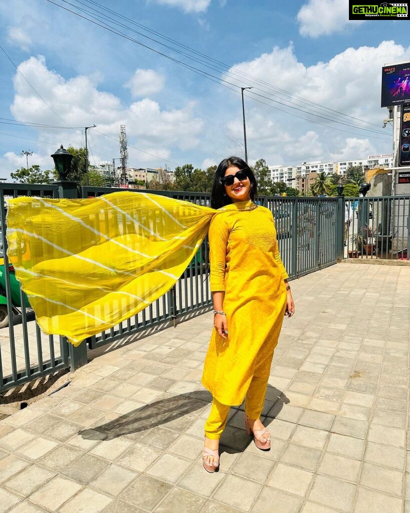 Shivani Sangita Instagram - 💛 Bangalore