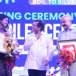 Shivani Sangita Instagram - Honoured and pleased to be felicitated with a Gold Medal by @dr.achyutasamanta sir infront of the entire @kiituniversity for getting the State Award on the closing ceremony of KIIT Silver Jubilee Celebration. Grateful from the bottom of my heart 😇🙏🏻 Thank you for the constant support @kiitsmc 🙏🏻😊 Special Invitation to Papa from @dr.achyutasamanta sir for being on stage. Are you A Proud Father now? Last but not the least, a huge thank you again to my audiences for their immense love and support ❤️🤗🙏🏻