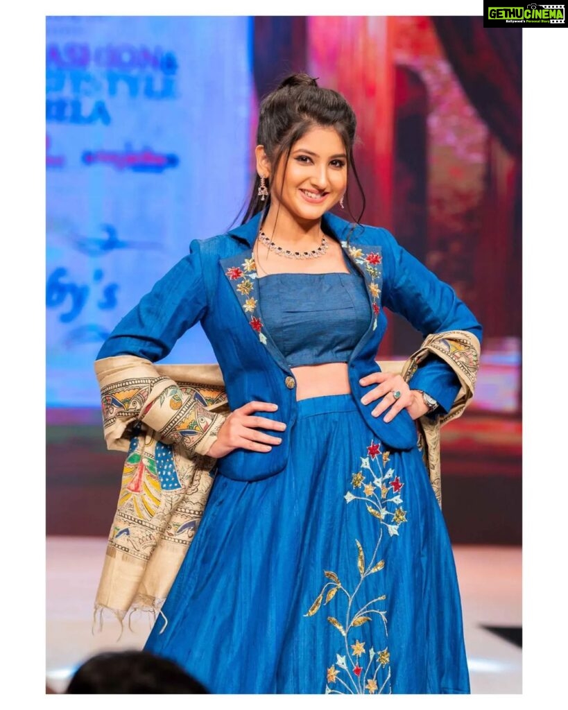 Shivani Sangita Instagram - Walked For @ali.zubina at the @inwecin ❤️ More power to all the leading woman entrepreneurs of this event....🤗 Makeup @bipasarath you are fab❤️ Hair @jawed_habib_cuttack @indulgethesalon Clicked by @asutoshphotomagicofficial