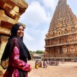 Shobanaa Uthaman Instagram - தஞ்சைப் பெருவுடையார் கோயில்🙏📍 . . . #thanjavur#thanjaiperiyakovil#brihadeeswarartemple Brahadeeshwara Temple, Thanjavur