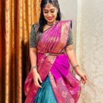 Shobanaa Uthaman Instagram - Choose what brings you peace🤌💯 Wearing : @mokshe_rental_destination . . . . . . . . . . . #chennai#ootd#kollywood#bollywood#pose#instadaily#instagood#instacool#model#modelling#saree#saree#tamilponnu#promoter#promotion#collaboration#vijaytv#vijaytvserial#vijaytelevision#vijaytvshow#muthazhagu Thanjavur