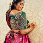 Shobanaa Uthaman Instagram - Choose what brings you peace🤌💯 Wearing : @mokshe_rental_destination . . . . . . . . . . . #chennai#ootd#kollywood#bollywood#pose#instadaily#instagood#instacool#model#modelling#saree#saree#tamilponnu#promoter#promotion#collaboration#vijaytv#vijaytvserial#vijaytelevision#vijaytvshow#muthazhagu Thanjavur