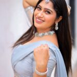 Shobanaa Uthaman Instagram - Dolled up for Muthazhagu Veetla Vishesham show....🤍🤌 Photography: @prismatic_photography_7 Dress : @anu_srinivasan.as Make up : @queen_of__bridal Jewels : @gold_copy1486 . . . . . . . . . . . #chennai#ootd#kollywood#bollywood#pose#instadaily#instagood#instacool#model#modelling#saree#saree#tamilponnu#promoter#promotion#collaboration#vijaytv#vijaytvserial#vijaytelevision#vijaytvshow#muthazhagu EVP Film City
