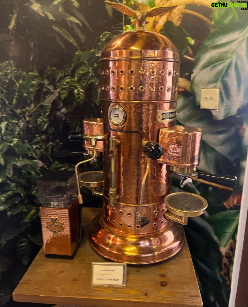 Shraddha Dangar Instagram - It was a brew-tiful day exploring the Coffee Museum in Dubai! ☕ Coffee Museum Dubai