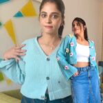 Shweta Mahadik Instagram - Old to New!! “Cute flower cardigan!!! #diy #handmade #winter #shwetamahadik #diychachi #art #fashion