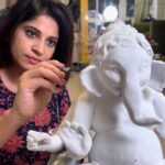 Shweta Mahadik Instagram - Can’t wait!!! Bappa moryaaa 🙏🏼 #diy #handmade #ganpati #bappa #shwetamahadik #diychachi #art