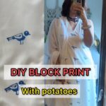 Shweta Mahadik Instagram - DIY block printed outfit!! #diy #handmade #art #blockprint #shwetamahadik #diychachi #fashion