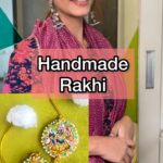 Shweta Mahadik Instagram - DIY rakhis which can be reused as pendants !!! #rakshabandhan #diy #handmade #shwetamahadik #jewelry #festival #diychachi